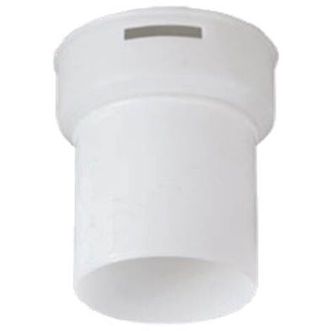 TEN – Adaptateur polypropylène Ø80 mm – Femelle flexible – Mâle rigide – Pour chaudières à ventouse gaz et fioul – Température max 120°C (1/2)