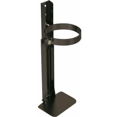 TEN – Support au sol réglable 180-440 mm – Collier pour fumisterie – Diamètre conduit 80/125 mm – Pour chantiers humides (1/4)
