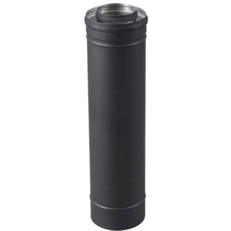 TEN – Conduit de fumée concentrique étanche 500mm D80/125 – Acier galvanisé et inox – Compatible poêles à granulés – 470280