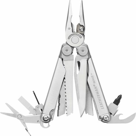 Couteau multifonction 18 outils – Acier inoxydable 420HC – Longueur de lame 7.37 cm – LTG832524 – Leatherman - A219582
