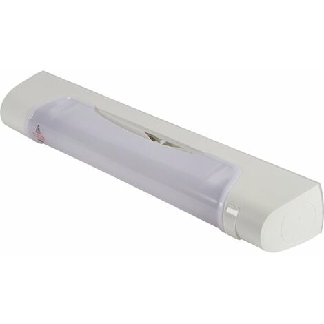 Applique prismaline avec interrupteur Sarlam Legrand - 480 lm - Lampe linolite - IP24 - Pour salles de bain et logements