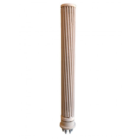 Résistance stéatite 3000 W – Diamètre 52 mm – Longueur 450 mm – Compatible tous courants – Pour chauffe-eau électrique – Cotherm