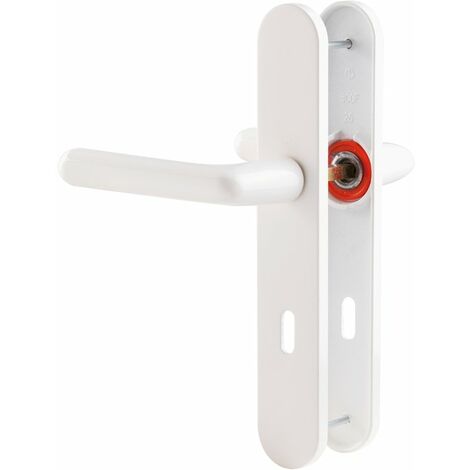 Poignée de porte intérieure - Cortina - Hoppe Et Cie - Blanc - Clé L - 195 mm
