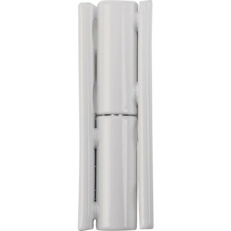 Paumelle universelle ronde blanche