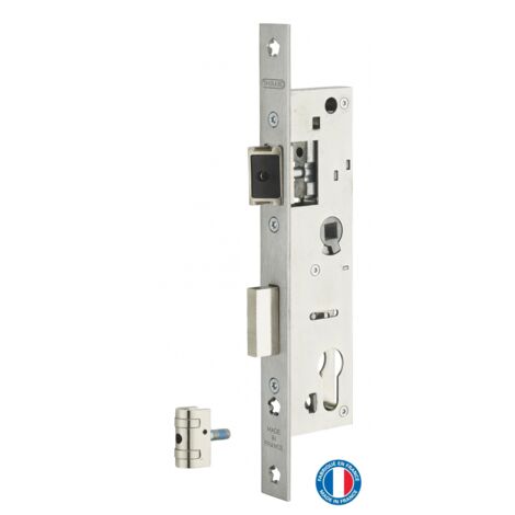 Thirard – Serrure à cylindre électrique 45 mm – Coffre acier 15 mm – Conforme norme NF EN 12209 – Entraxe 30 mm