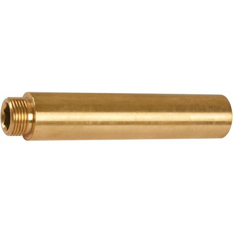 Rallonge laiton droit à visser - M 3/8' - F 3/8' - 100 mm