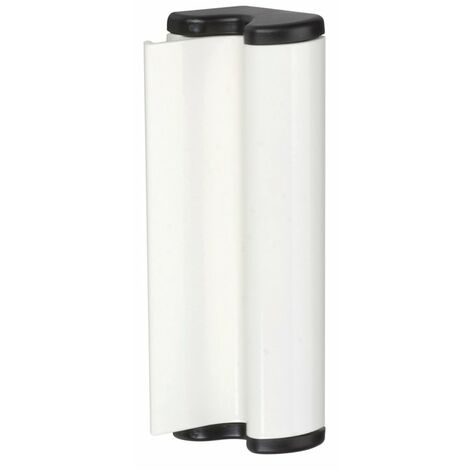 La Croisee Ds – Fermeture semi-automatique SORGHO 130mm – Aluminium laqué blanc RAL9010 – Pour baies coulissantes – Norme EN 13126.19 - DS6127-036