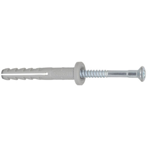 Fischer – Cheville à frapper 600mm Ø8mm – Pour béton armé et matériaux variés – Norme NF – Vendu par 100 unités