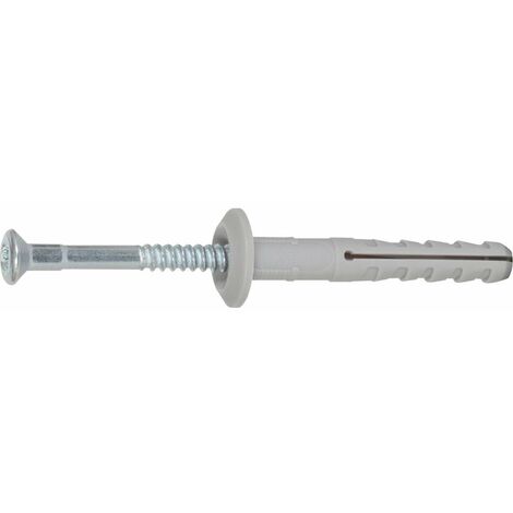Fischer – Cheville à frapper N-F 80 mm – Pour béton armé – Boîte de 100 pièces – Fixation rapide au marteau – Charge max 20 kg