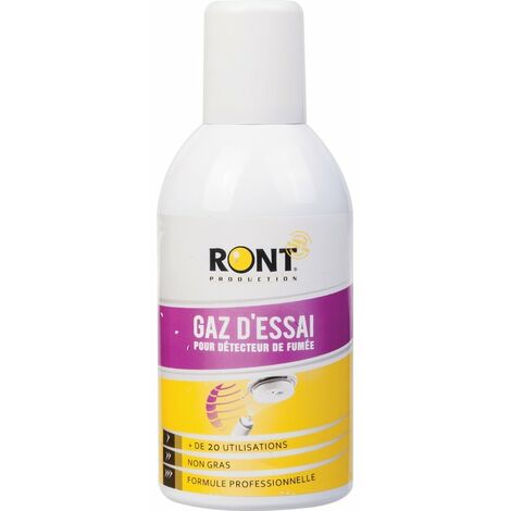 Gaz d'essai pour détecteur de fumées 405ml RONT 7269 (1/3)