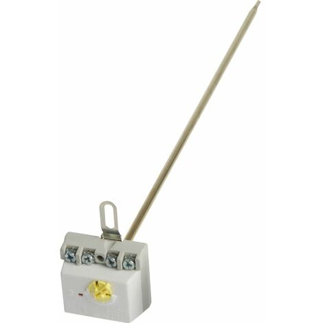 Thermostat à sonde rigide 450 mm – 20 A pour chauffe-eaux – Régulation unipolaire avec sécurité bipolaire – Installation facile – Cotherm