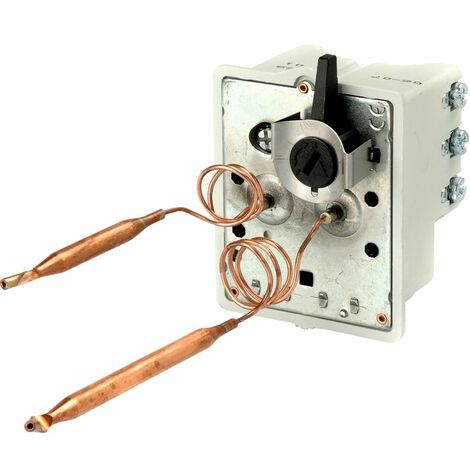 Thermostat tripolaire 450 mm – Régulation 5°C à 65°C – Sécurité bipolaire réarmable – Compatible chauffe-eaux PACIFIC, THERMOR, SAUTER – Cotherm