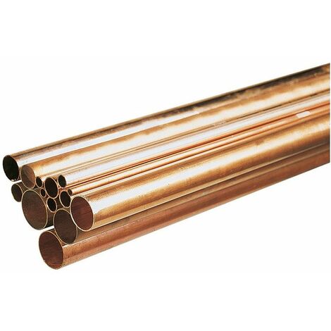 Tréfimétaux – Tube cuivre 42 mm – Longueur 2,5 m – Cuivre pur 99,9% conforme EN 1057 – Pour installations sanitaires et chauffage