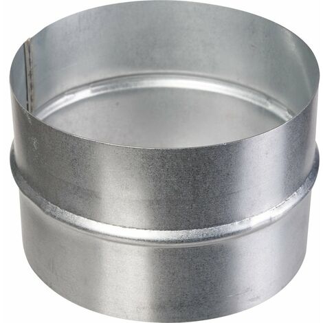 Aldes – Raccord VMC mâle 160mm 11093045 – Acier galvanisé – Pour conduits de ventilation mécanique contrôlée – Installation facile par emboîtage