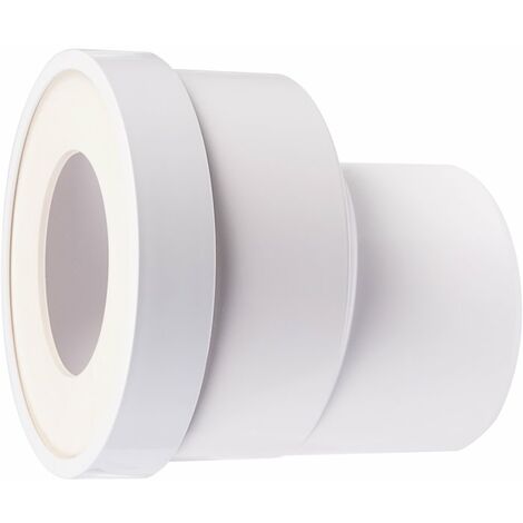 Regiplast – Manchon excentré PVC blanc D.93mm – Joint élastomère pour raccord étanche – Longueur 130mm – Compatible tube 93mm - tre93mm