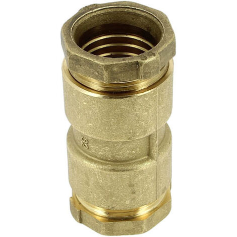 Raccord PE droit à serrage - Femelle - Diamètre 34 mm - Rexuo - Huot