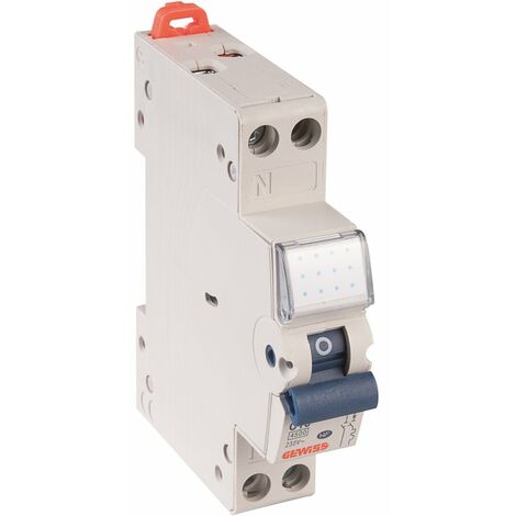 DISJONCTEUR GEWISS MTC45 1P+N COURBE C 2A 4500A-6KA/230V GEWGW90602