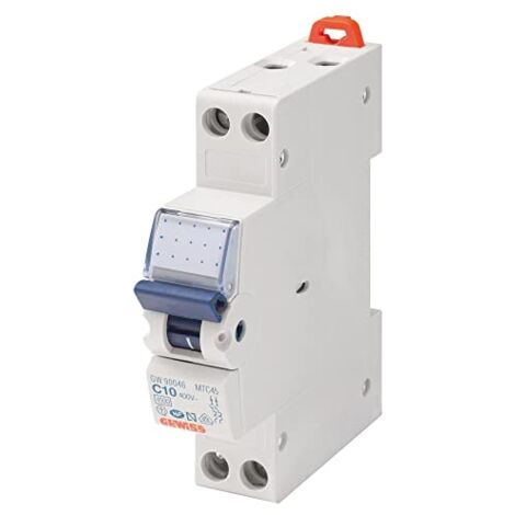 Gewiss 16A Disjoncteur Magnétothermique Blanc Courbe C