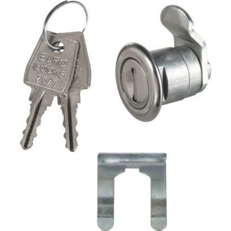 Serrure de boîte aux lettres courte – Cylindre 17.2mm – Clé plate standard – Compatible boîtes individuelles et collectives – Grappin Annat
