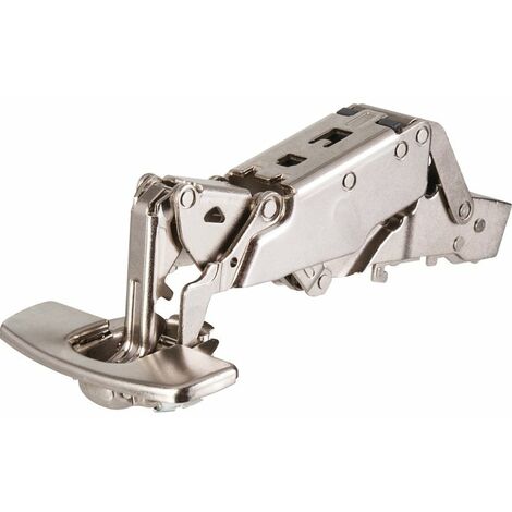 Hettich – Charnière grand angle Sensys 8657i THS 55 – Entraxe 55 mm – Amortissement intégré – Pour portes 15-32 mm – Angle d'ouverture 165°