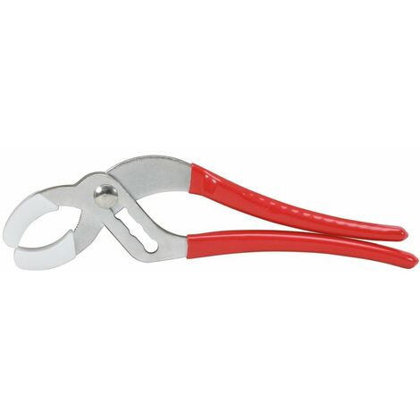 Ks Tools – Pince à siphon 225 mm – Acier chrome vanadium extra-fin – Mâchoires courbées avec protection – Pour démontage de surfaces délicates