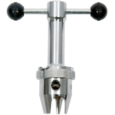 Kstools – Clé à bonde aluminium avec adaptateur – Pour siphons standards et excentriques – Vissage rapide en plomberie – 2 pièces