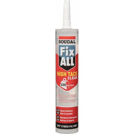 Mastic FIX ALL High Tack - Transparent - Soudal