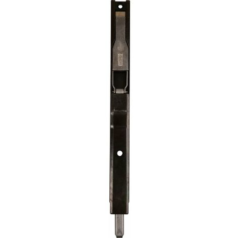 Fapim – Verrou à levier noir Titan 220 mm – Corps en aluminium laqué – Tige en acier inox – Pour bois dur et teck