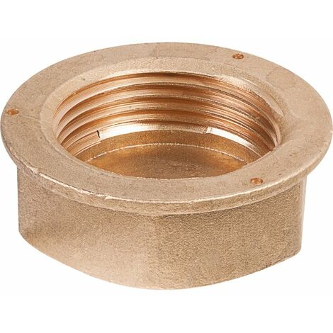 Bouchon femelle à joint plat – Fixation à visser – Filetage F 6/20 pour raccordement gaz – Compatible compteurs gaz – Banides