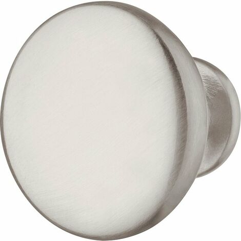 bouton de meuble aspect inox 30mm (1/2)