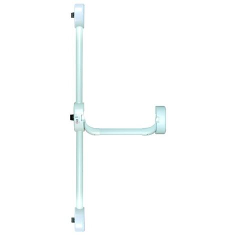 Serrure coupe-feu Idea ISEO 3 points latéraux - Blanc - 9416113444A