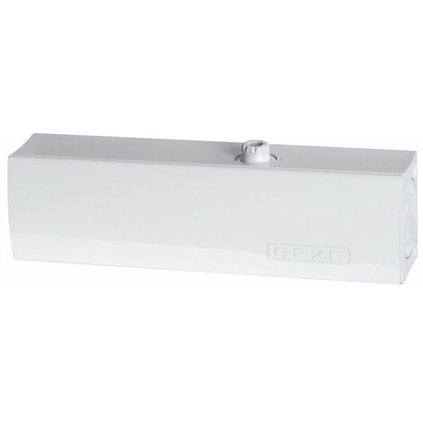Patin de porte en verre TS 3000 V blanc 9016 GEZE