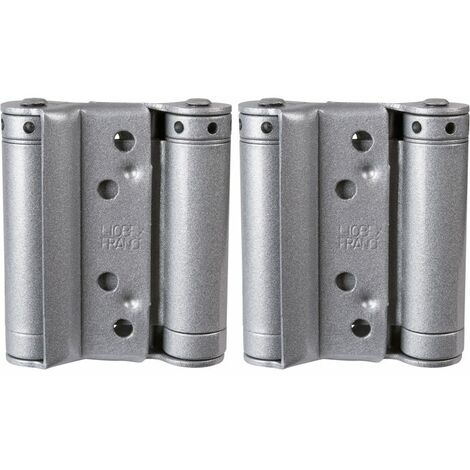 Charnière Double Action Lx Ch 39 Lame 175 Mm Acier Argent - Groom