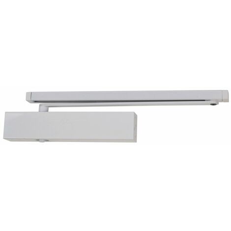 Groom – Ferme-porte automatique à glissière NF EN 1154 – Force 3 à 5 – Poids max 100 kg – Bras anti-vandalisme – Installation réversible - GR500