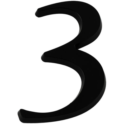 Chiffres adhésifs - Numéro 3