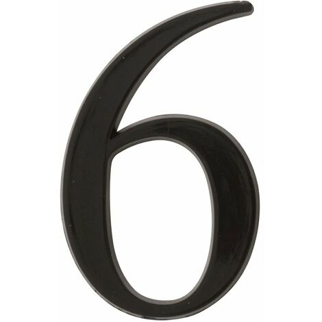 Chiffres adhésifs - Numéro 6