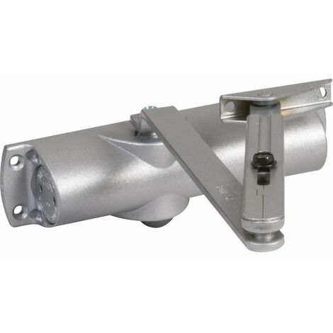Geze – Ferme-porte bras compas automatique – Force 2 à 3 (norme EN 1154) – Pour portes jusqu'à 60 kg et 950 mm – Installation réversible