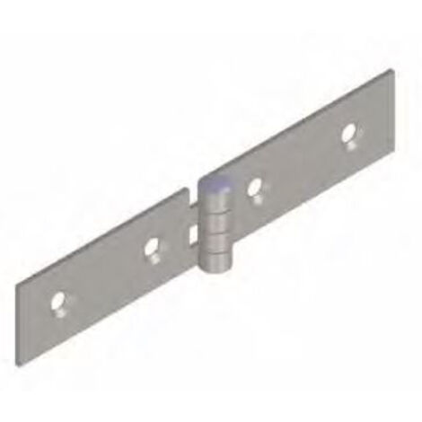 Charnière pour coulisse de lit à nœud roulé - Monin - 22X100 (1/3)