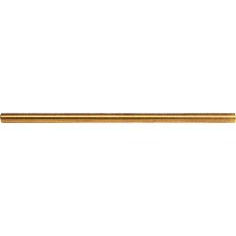 Ecolands – Tube laiton fileté 50 cm – Raccord 3/8' pour plomberie – Résistant à la corrosion – Conception robuste pour connexions fiables