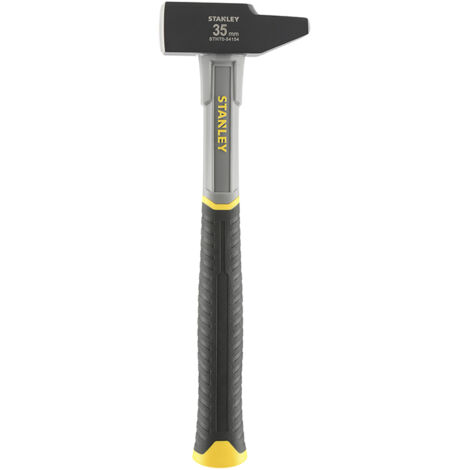 Stanley – Marteau rivoir manche fibre de verre 35 mm – Manche bi-matière nervuré pour meilleure prise – Répartition du poids pour moins de fatigue