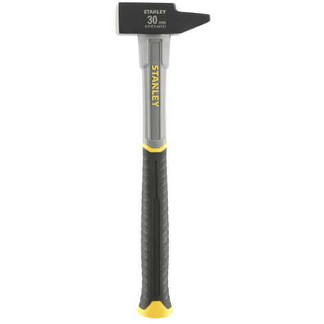 Stanley – Marteau rivoir manche fibre de verre 30 mm – Manche bi-matière nervuré pour meilleure prise – Répartition du poids pour moins de fatigue