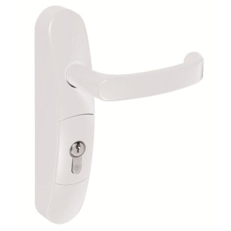 Module pour anti-panique béquille débrayable clé I EN3000 - JPM Blanc                                  Blanc