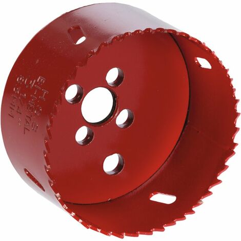 Trépan HSS bimétal 83mm pour acier – Profondeur de coupe 35mm – Compatible avec perceuses M16 – 704393 – Scid - PROF35 (1/3)