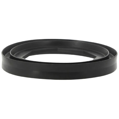 Joint pour WC 14mm épaisseur – Diamètre 110mm – Empreinte octogonale 75mm – Pour réservoir soupape NICOLL – Besoin D'Habitat