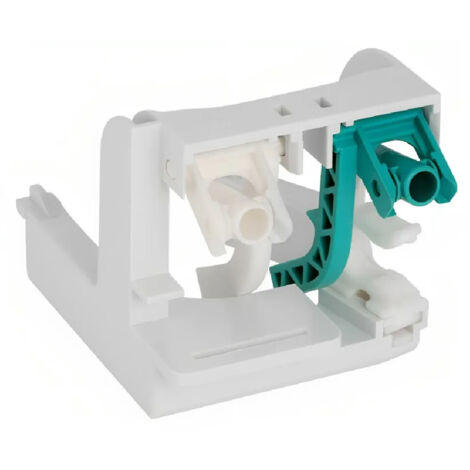 Geberit – Flotteur de chasse d'eau double touche – Compatible simple touche – Réservoir Twinline – Bloc commande et support
