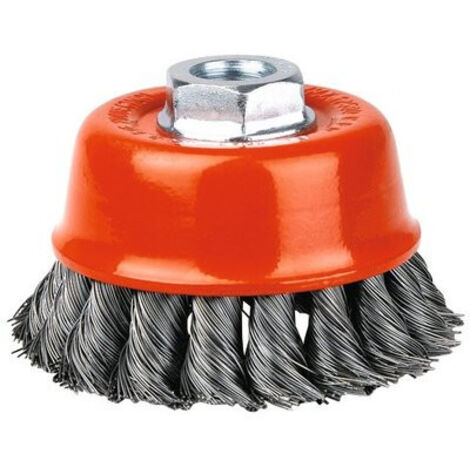 Brosse coupe - SCID - Mèches acier torsadées - Diamètre 100 mm (1/2)