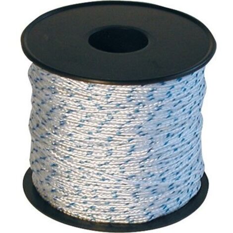 Bobine de tresse polypropylène - Outibat - Diamètre 2 mm - Longueur 100 m