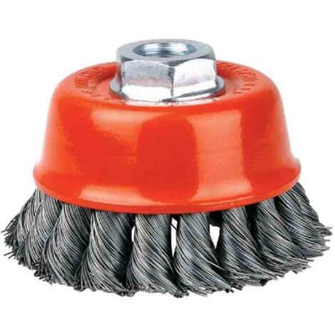 Brosse coupe - SCID - Mèches acier torsadées - Diamètre 70 mm (1/2)