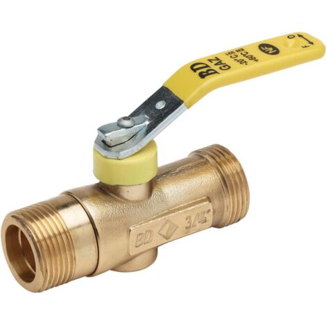 Robinet d'arrêt gaz naturel – Vanne papillon 2 – Pression max 500 mbar – Température -20° à +60°C – Conforme EN331 et XPE 29-135 – Sélection Cazabox