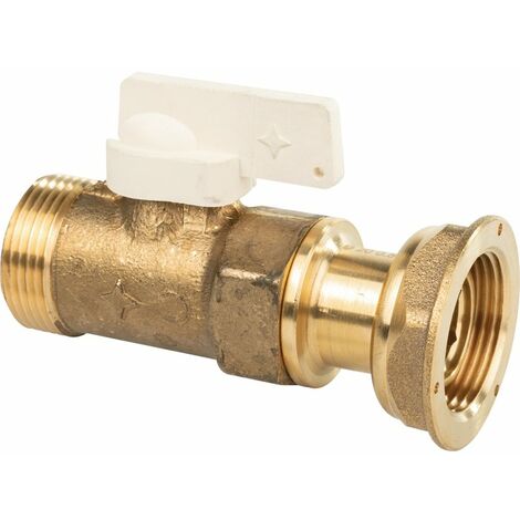 Ecolands – Robinet gaz naturel à tournant sphérique – Compteur 6/20 G4 – Filetage plomberie – Installation sécurisée – Usage professionnel
